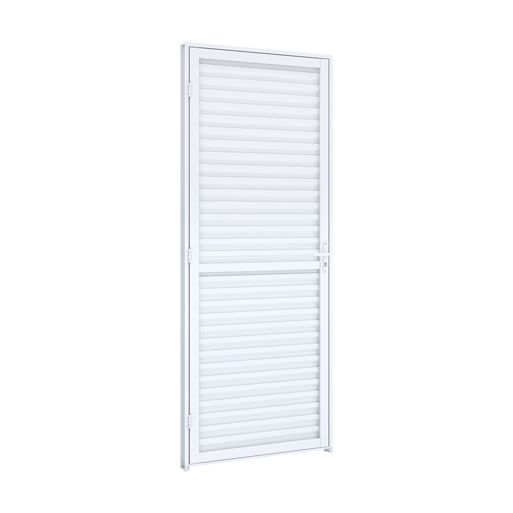 PORTA DE ALUMÍNIO DE GIRO LAMINADA - RIOBRAS ALUMÍNIO - Ullian